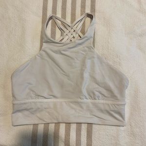 White lululemon bra